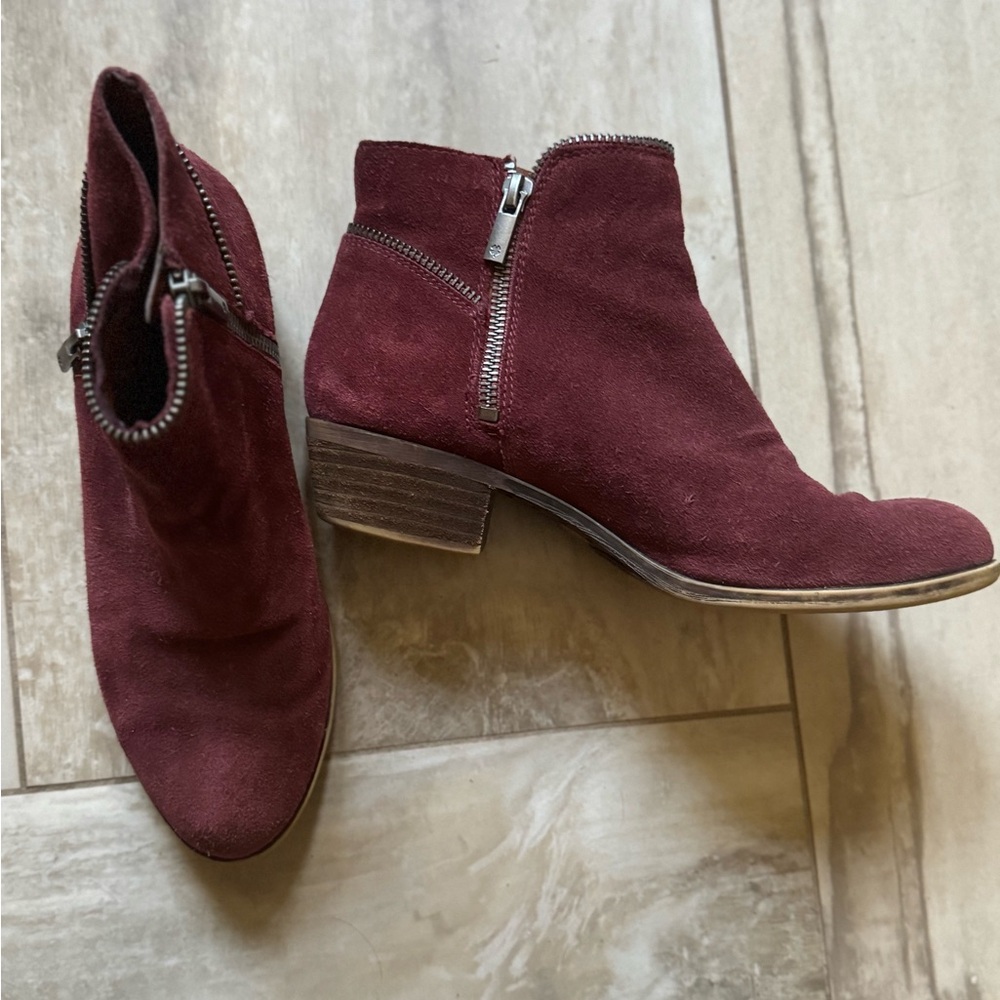 Lucky Brand Suede Booties – Size 6.5 (Women’s)
